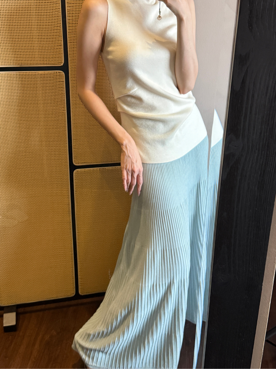 Emma Pleated Maxi Skirt