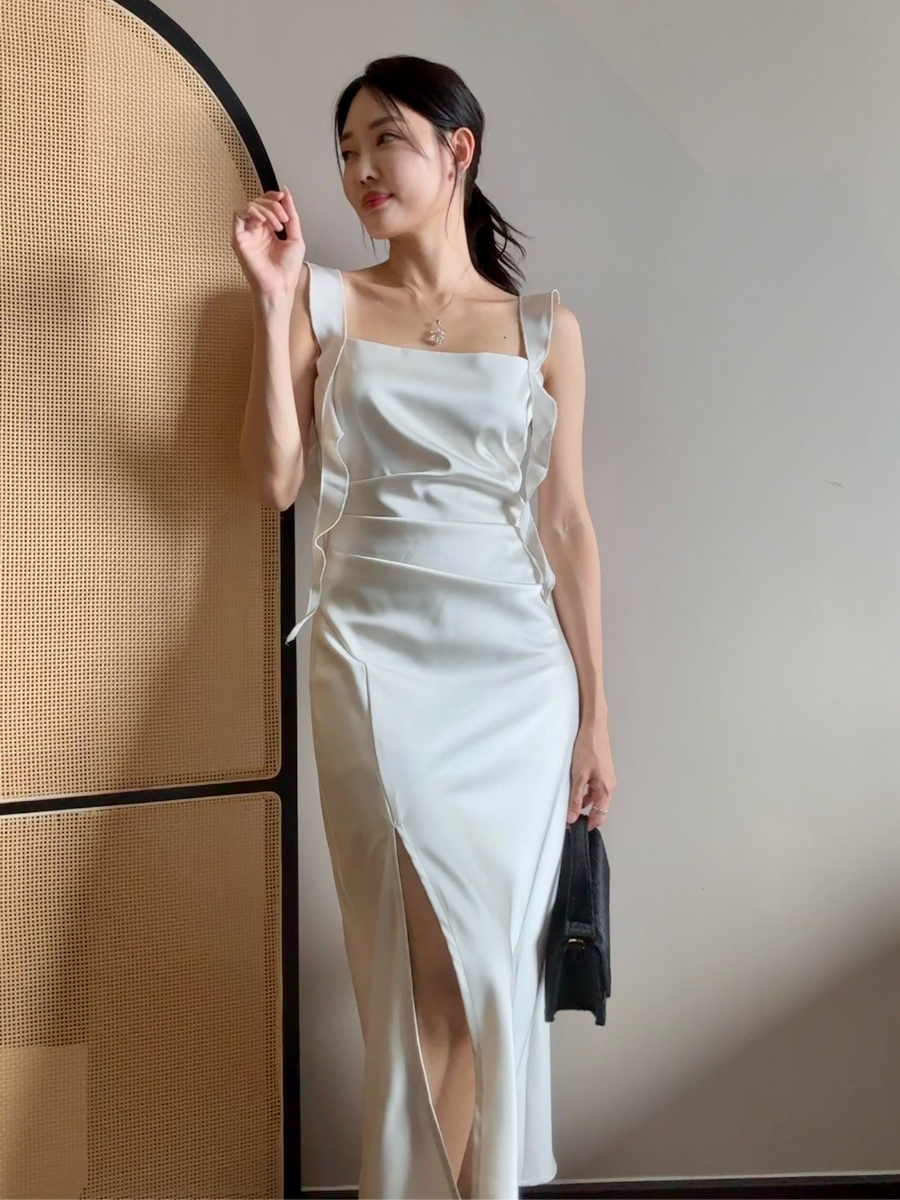 Natsuko Satin Ceremony Dress