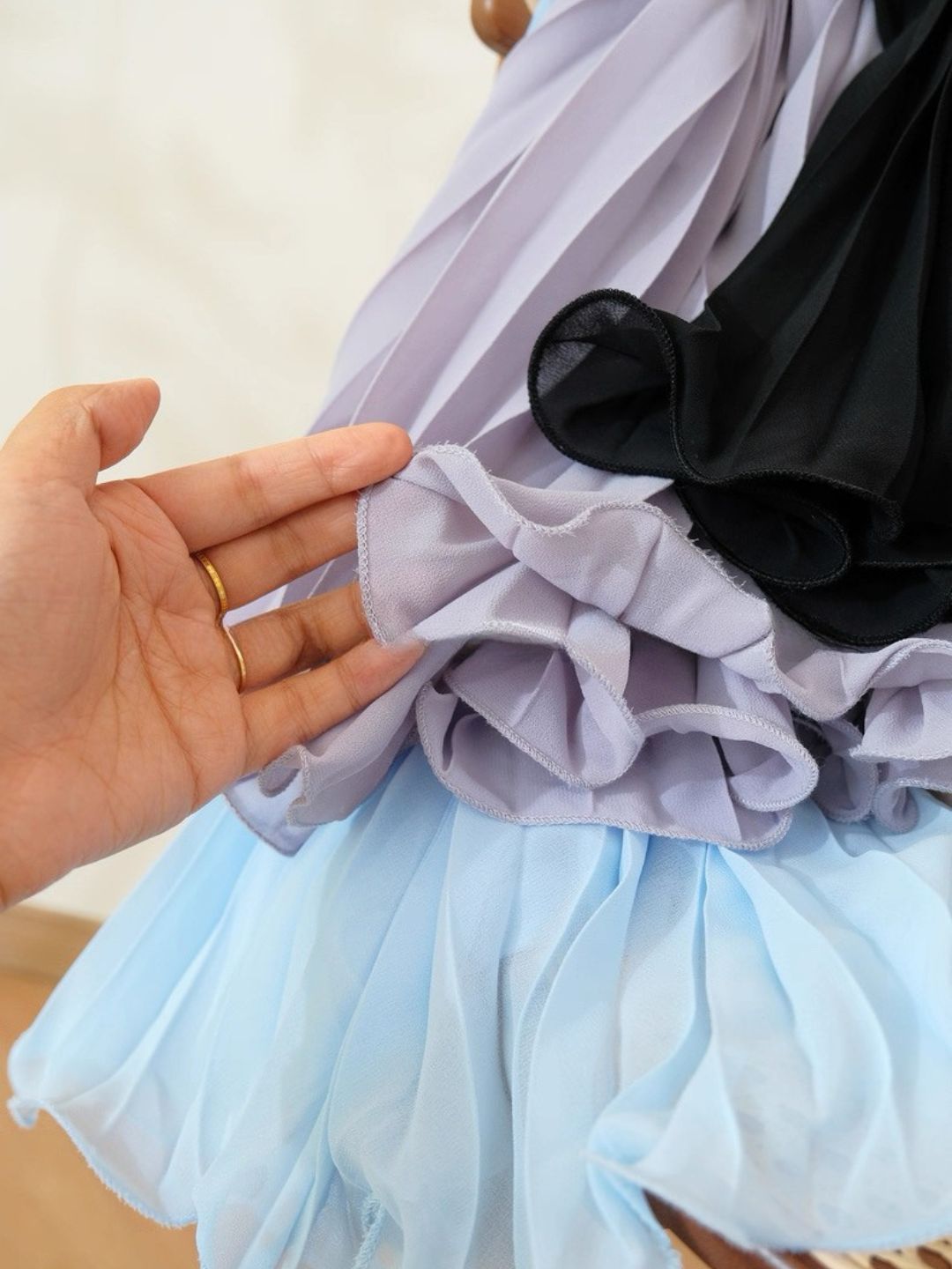 Ling Cang Pleated Skirt