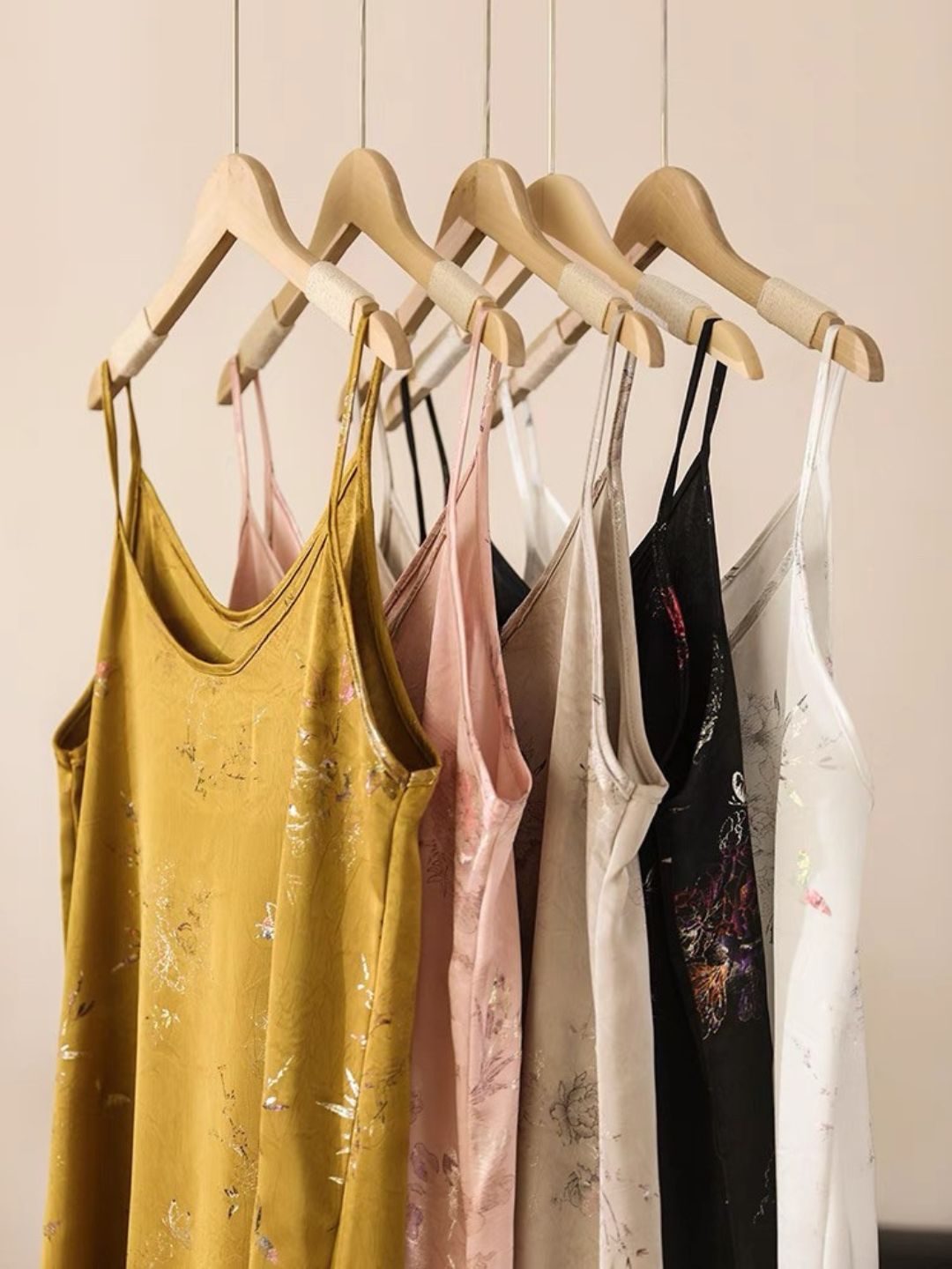 Ling Huang Oreitanl Satin Cami Dress