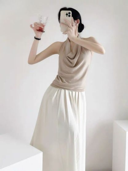 Landry Swing Collar Knit Top