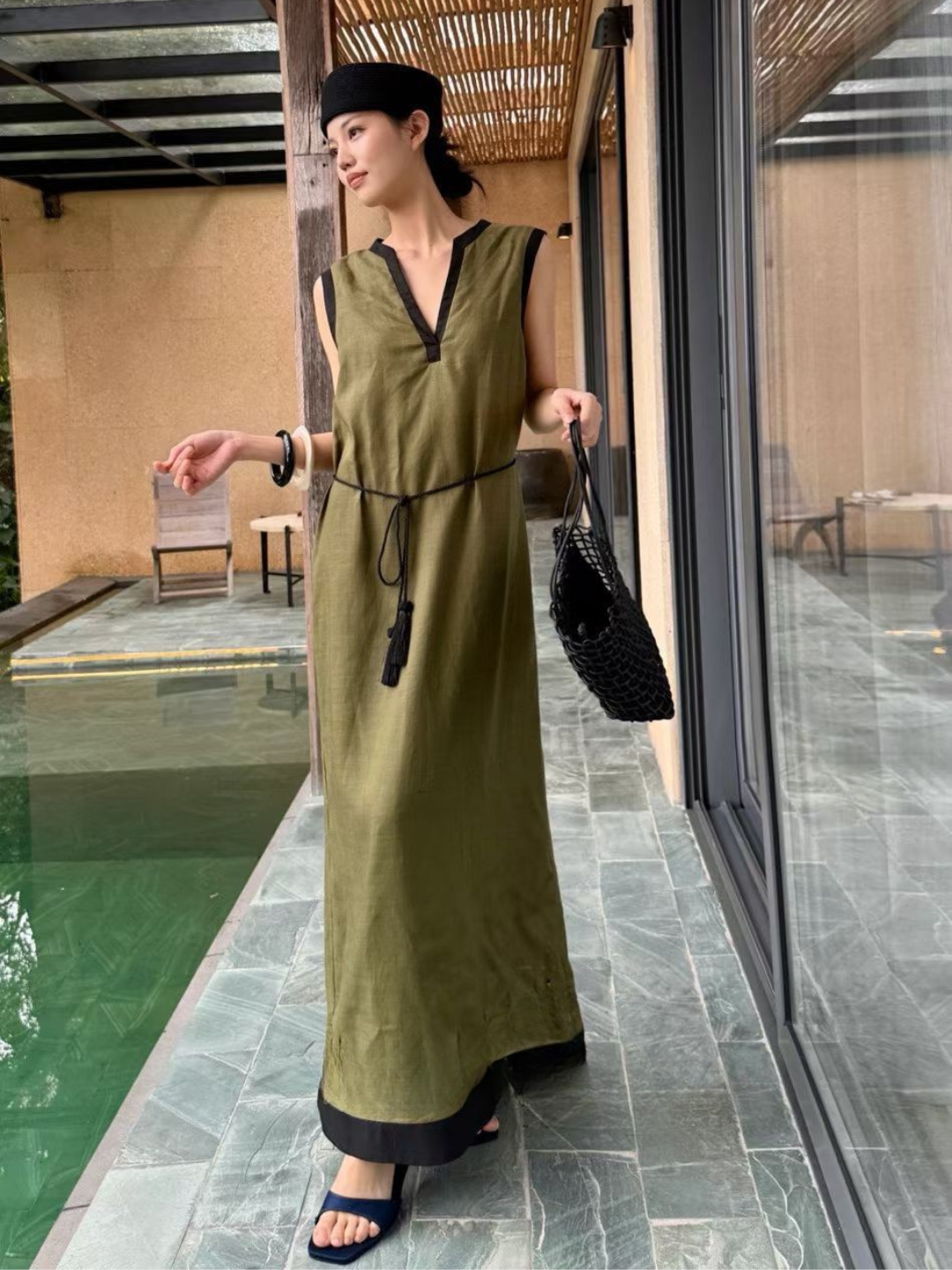 Wran Sleeveless Maxi Dress