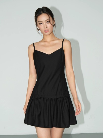 Milana Cami Mini Dress-The Black Bow-
