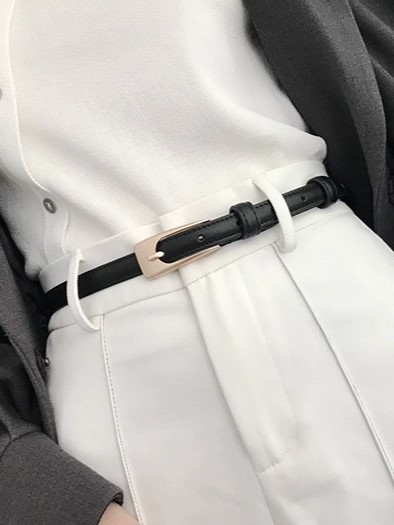 Orinda Vintage Belt-The Black Bow-