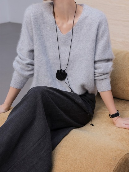 Heranny Furry Wool Top