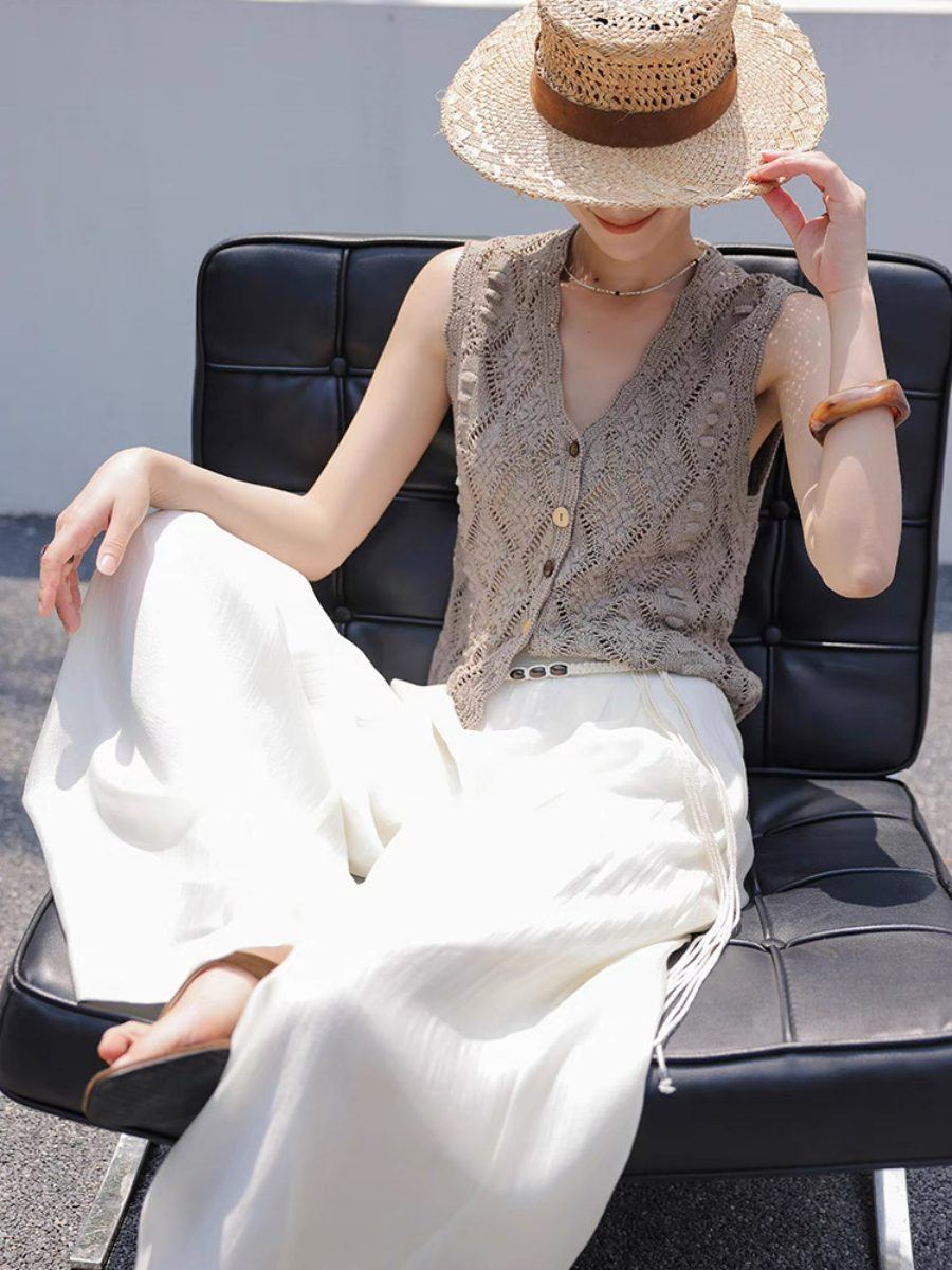 May Crochet Sleeveless Top