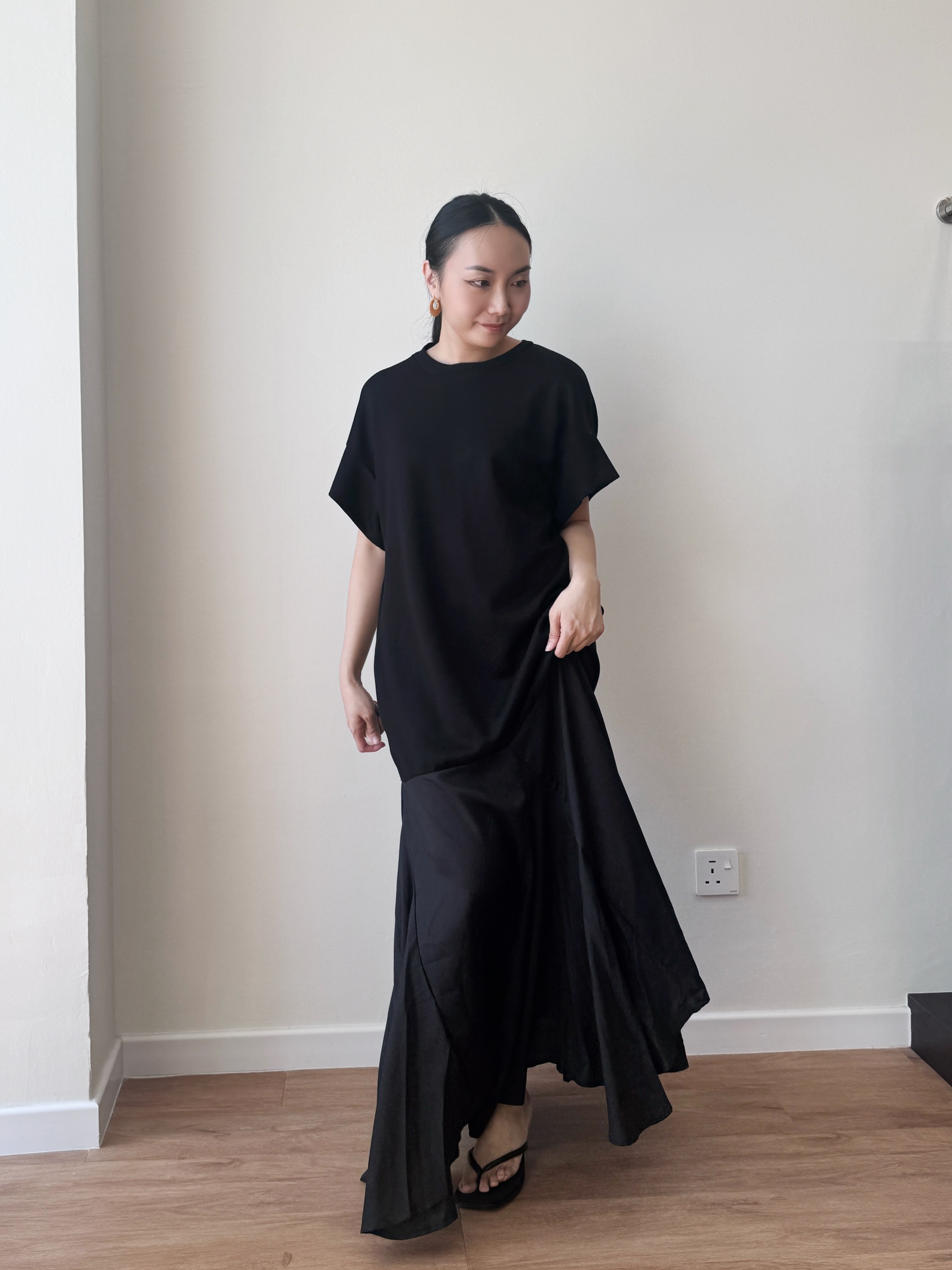 Vivica Sheer Flare Dress