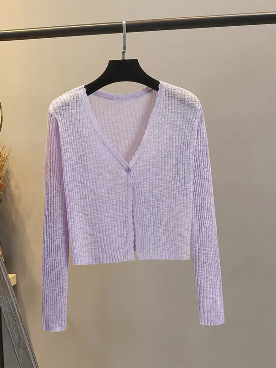 You You Knit Cardigan-The Black Bow-