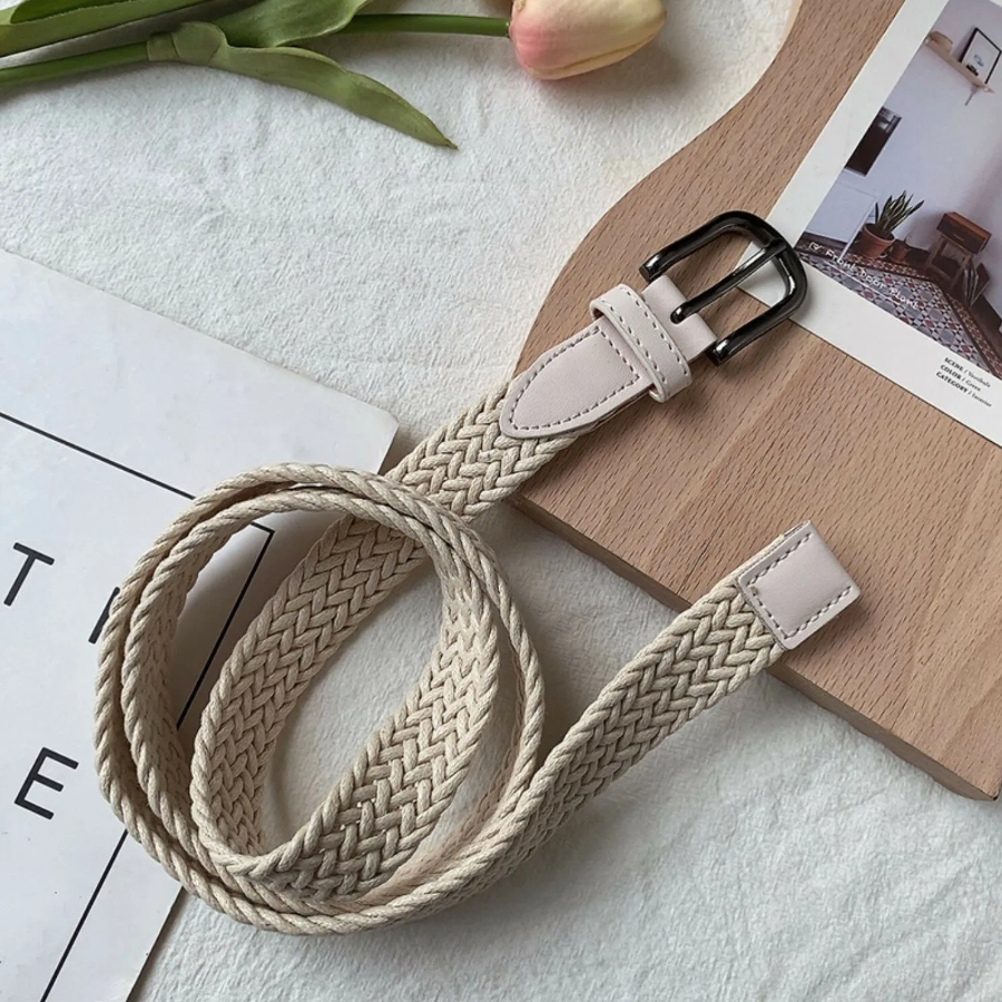 Chloe Weave Belt-The Black Bow-