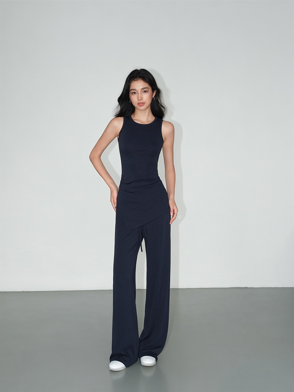 Lenora Draped Tank Top & Wide-Leg Pants (Sold Separately)