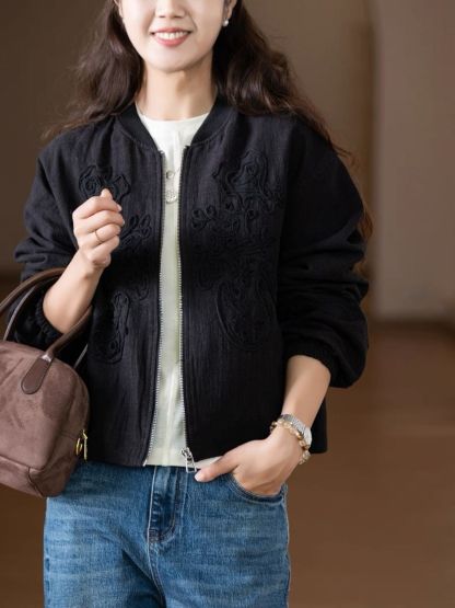 Ling Hui Linen Oriental Jacket