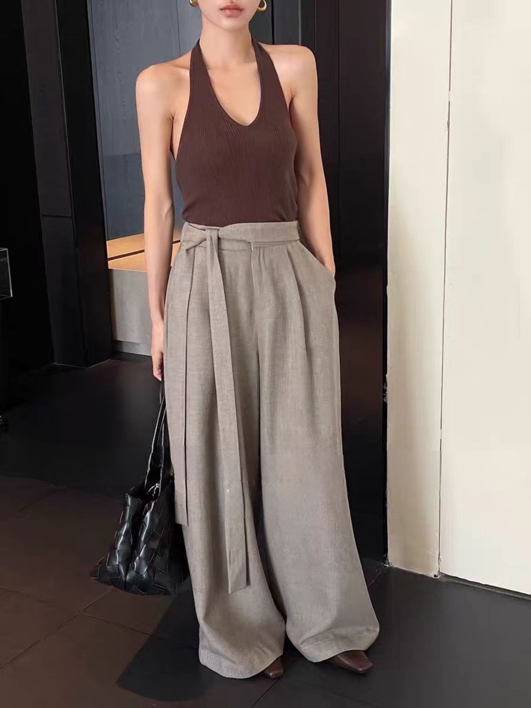 Chaff OL Pants with Waist Tie (PT104)