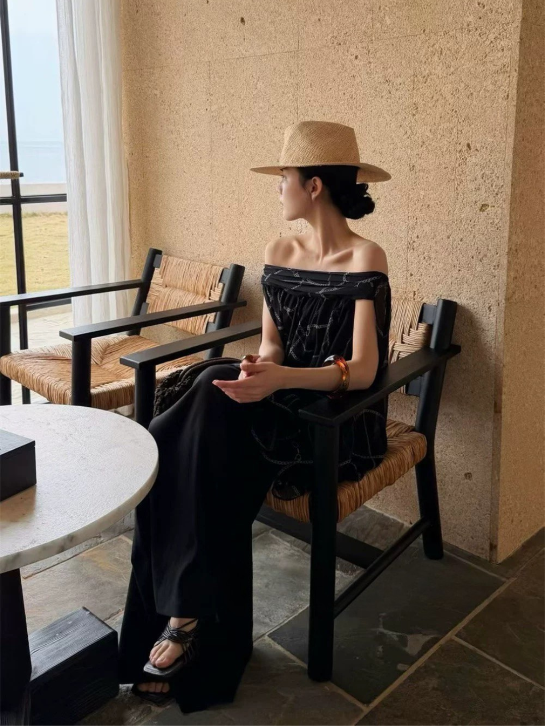 Wanessa Off Shoulder Flowy Top