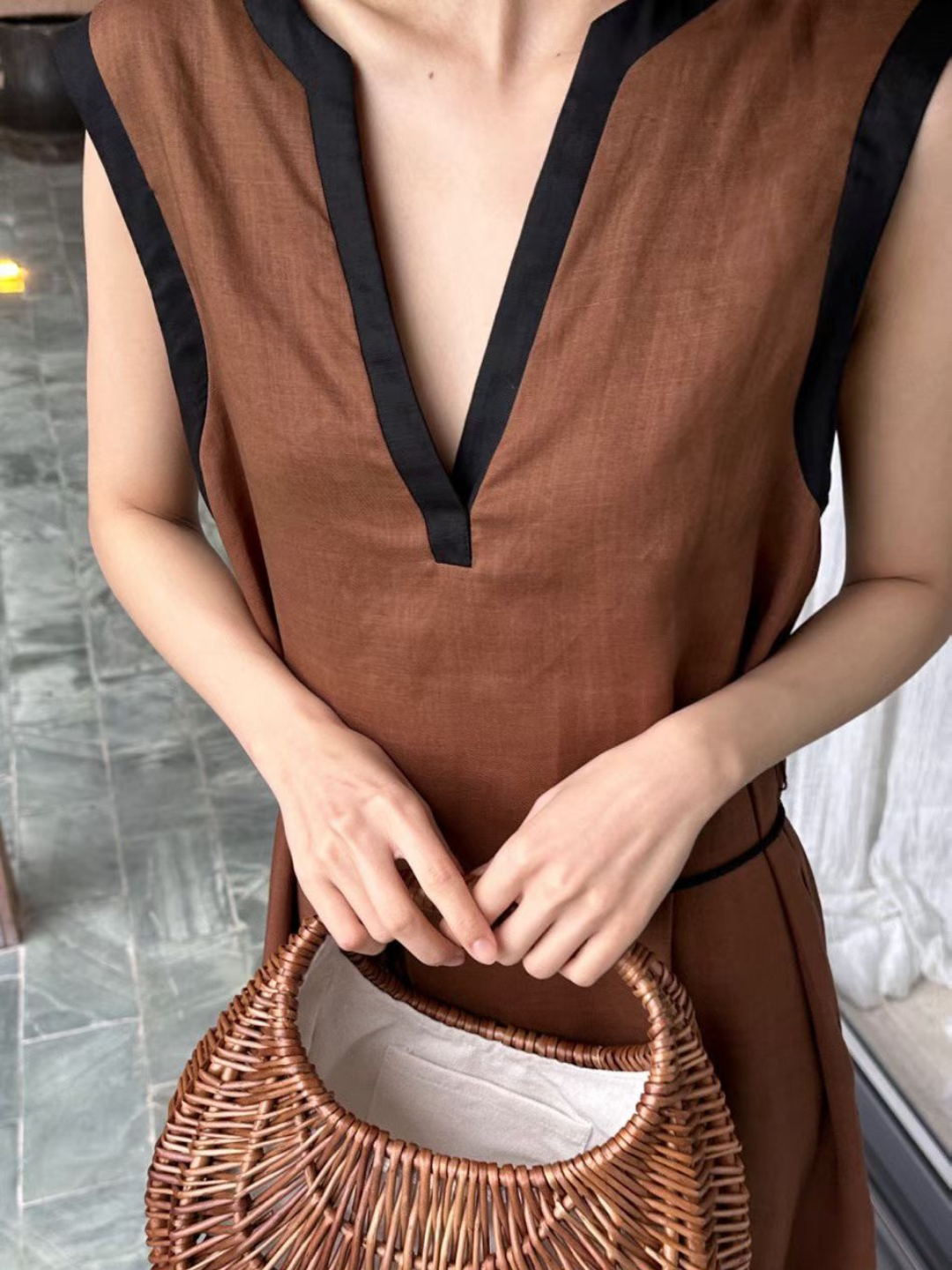 Wran Sleeveless Maxi Dress