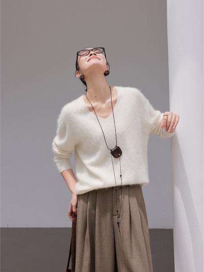 Heranny Furry Wool Top