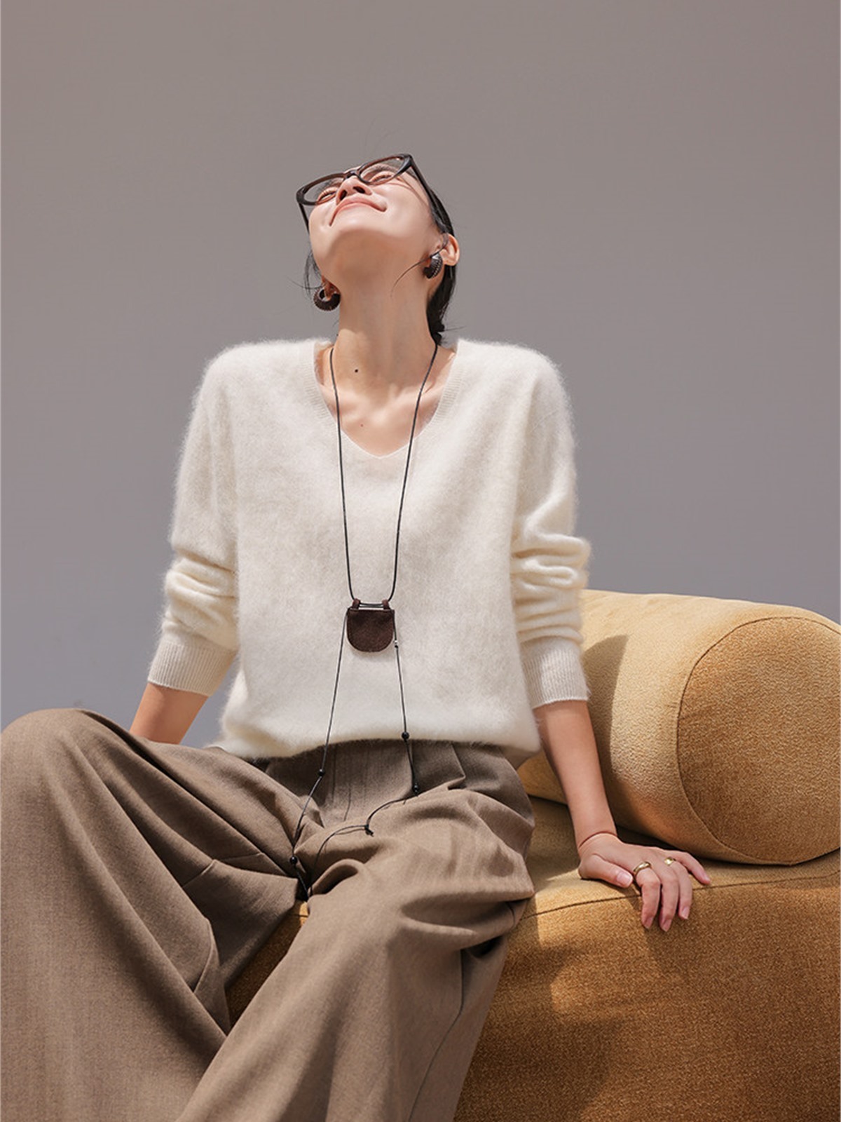 Heranny Furry Wool Top