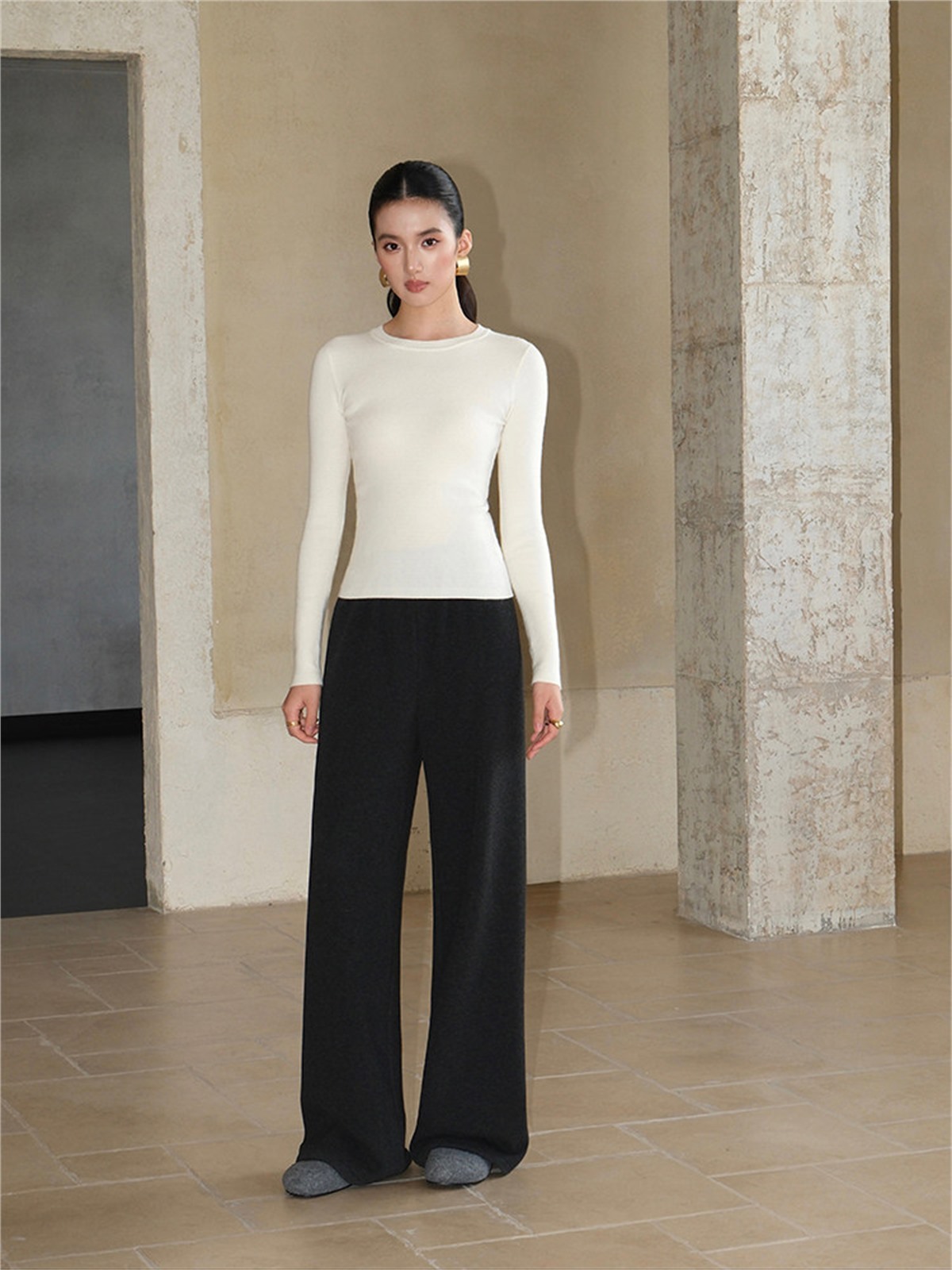 Leticia Asymmetric Top & Maxi Skirt (Sold Separately)