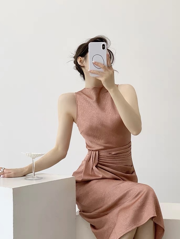 Keyna Waist Ruched Dress