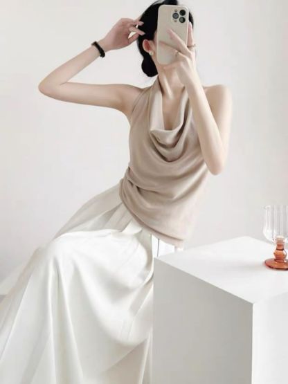 Landry Swing Collar Knit Top