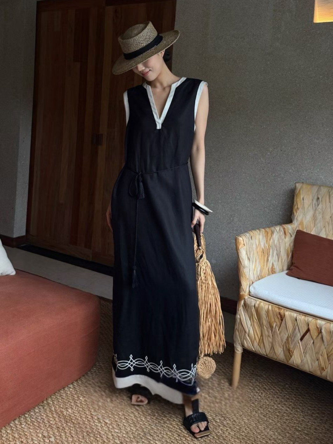 Wran Sleeveless Maxi Dress
