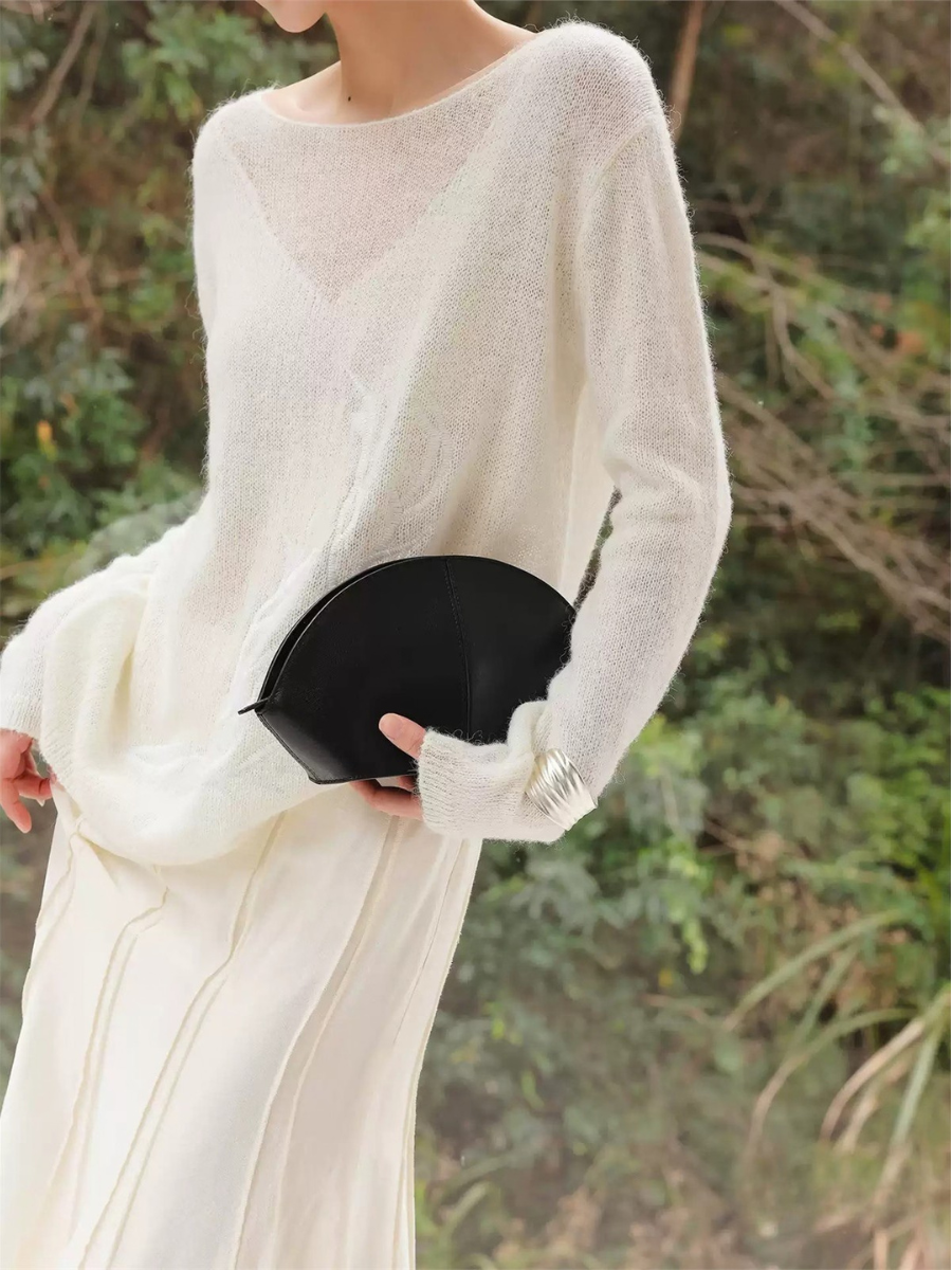 Hester Sheer Long-Sleeve Top
