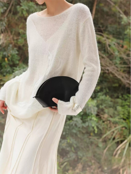 Hester Sheer Long-Sleeve Top