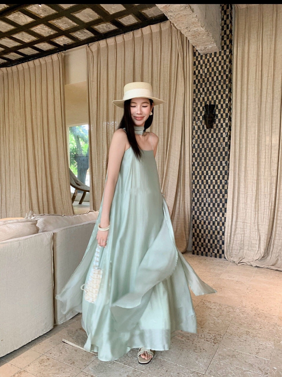 Luna Flowy Cami Dress 