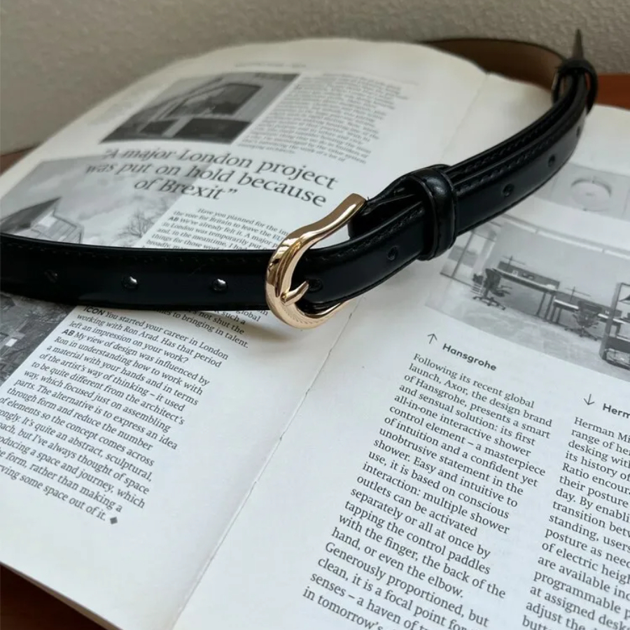 Chaplin Belt-The Black Bow-
