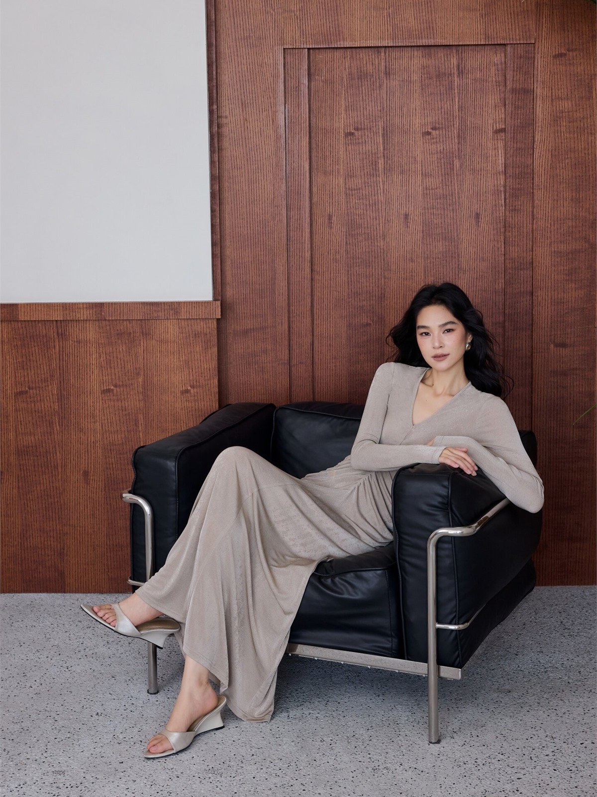 Hadley Long-Sleeve Maxi Dress