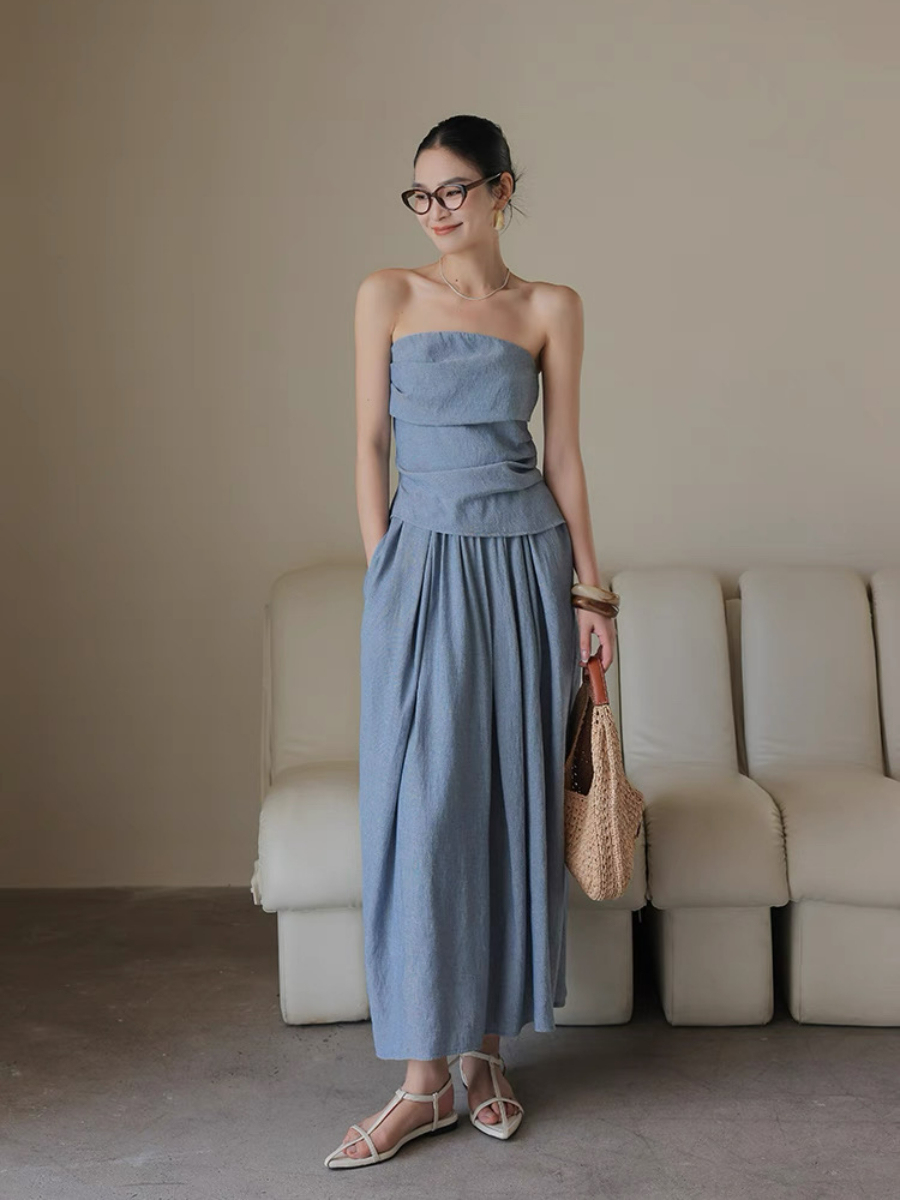 Margot Tube Top & Culottoes & Skirt