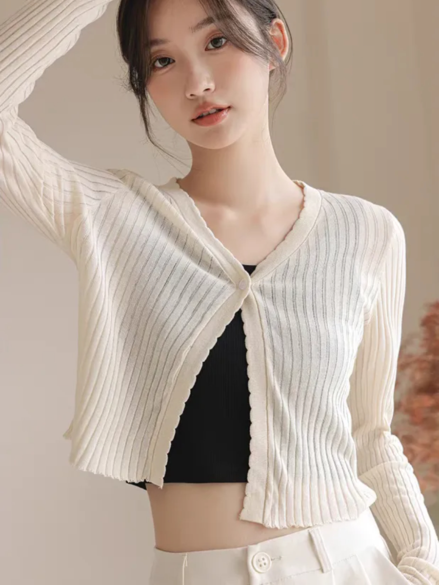 You You Knit Cardigan-The Black Bow-