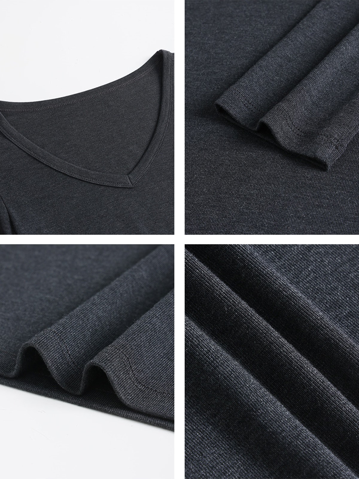 Linnea V-Neck Long-Sleeve Knit Top