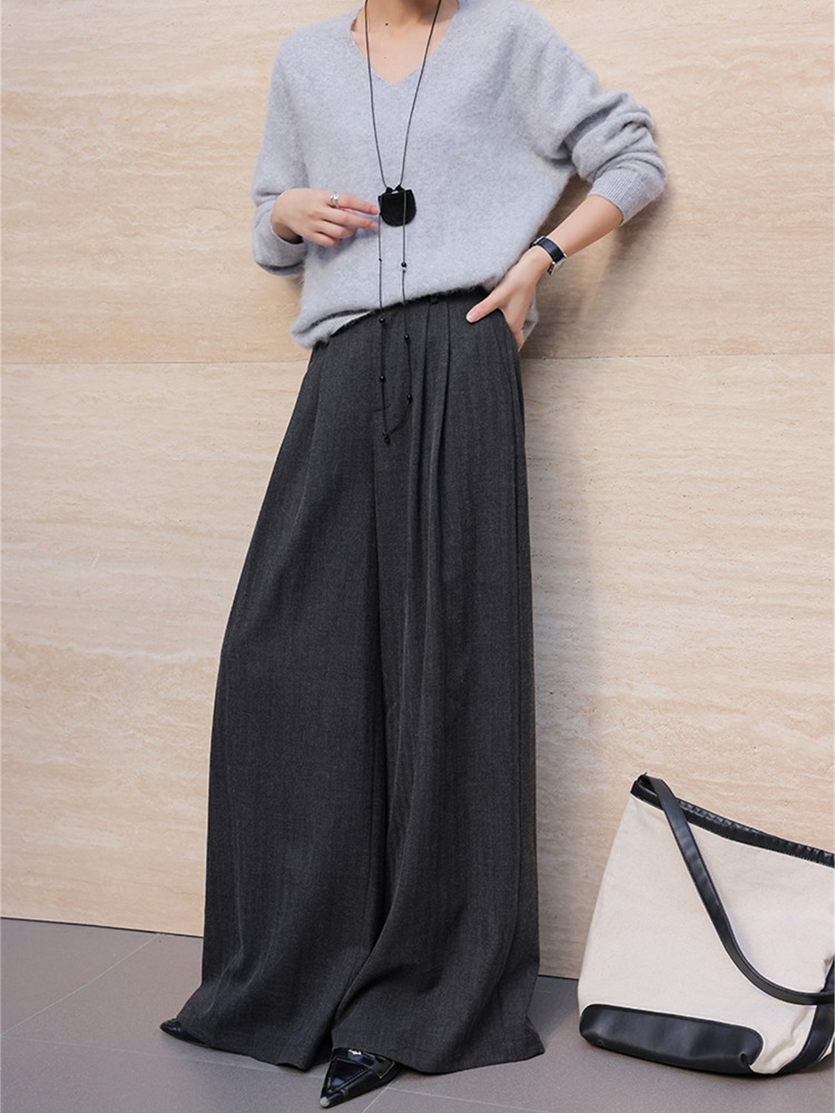 Heranny Furry Wool Top