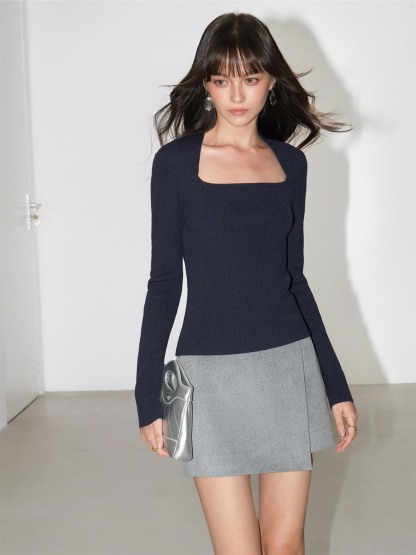 Jeanette Tailored Mini Skort