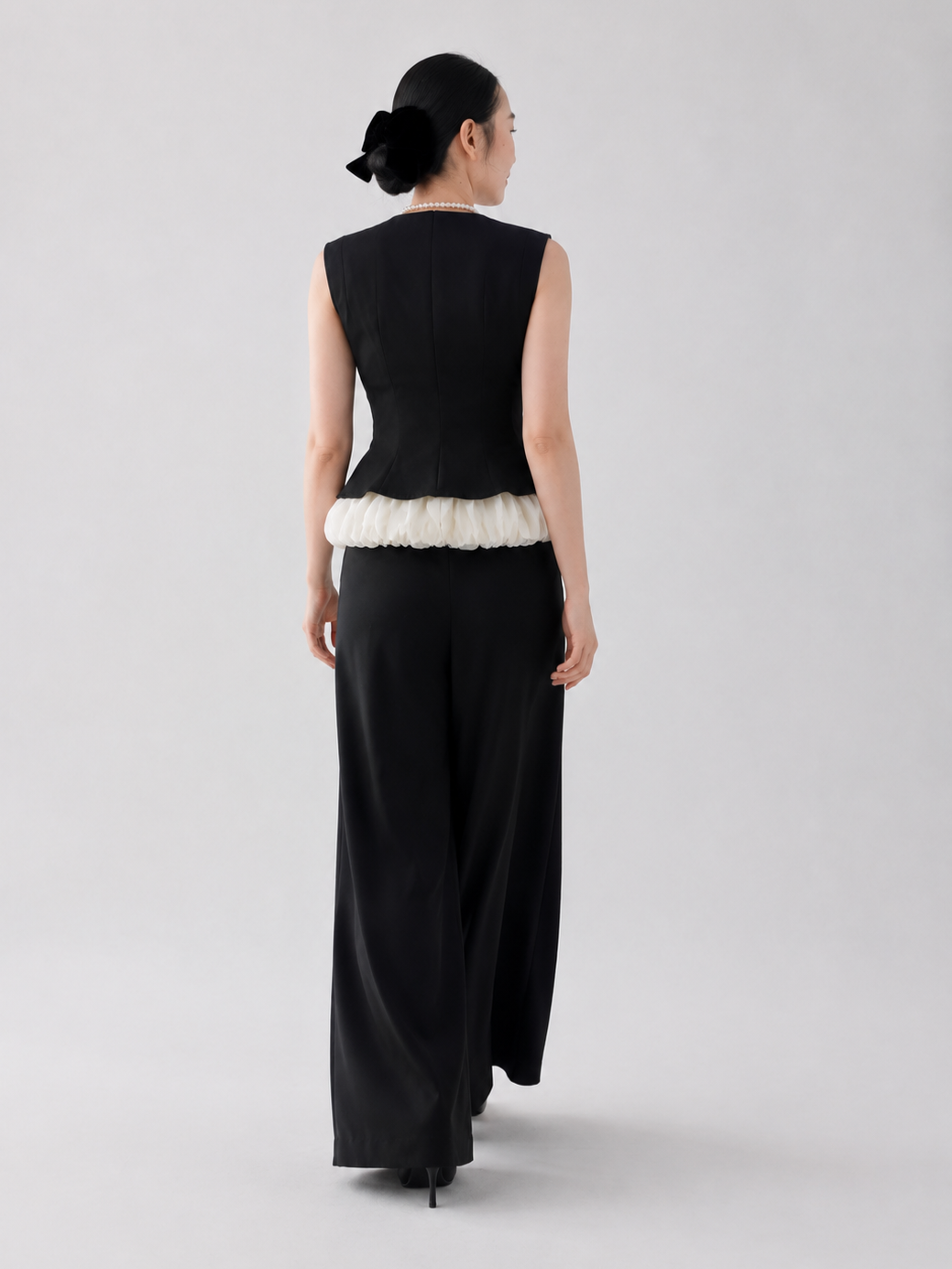 Charlotte Trim Peplum Top