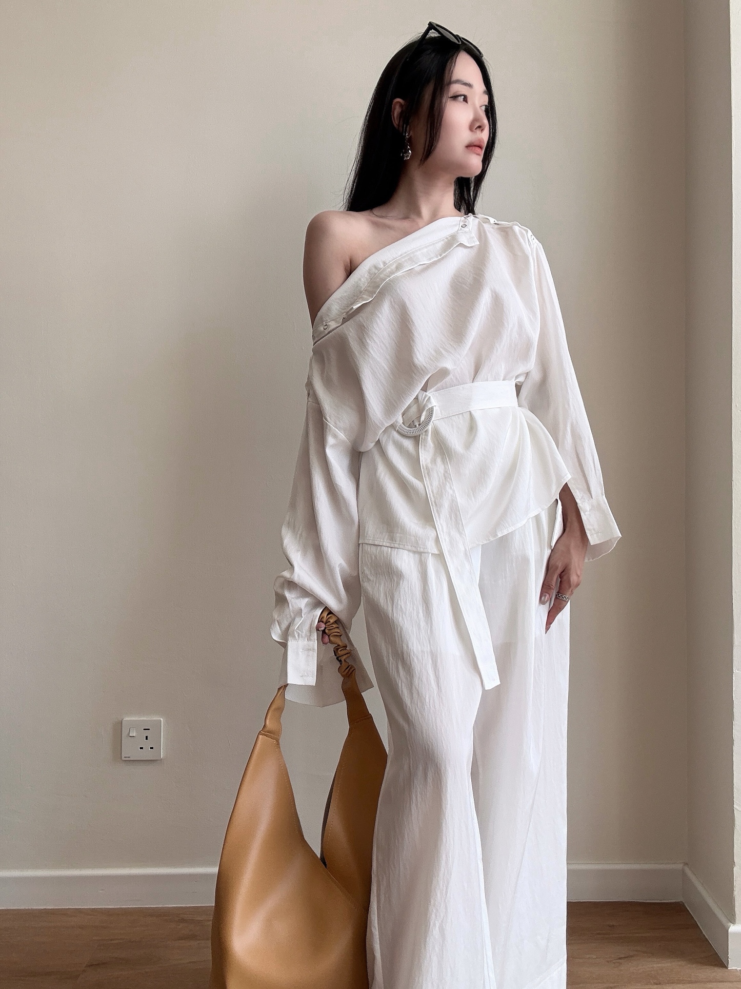 Warren One Shoulder Top & Pants Set