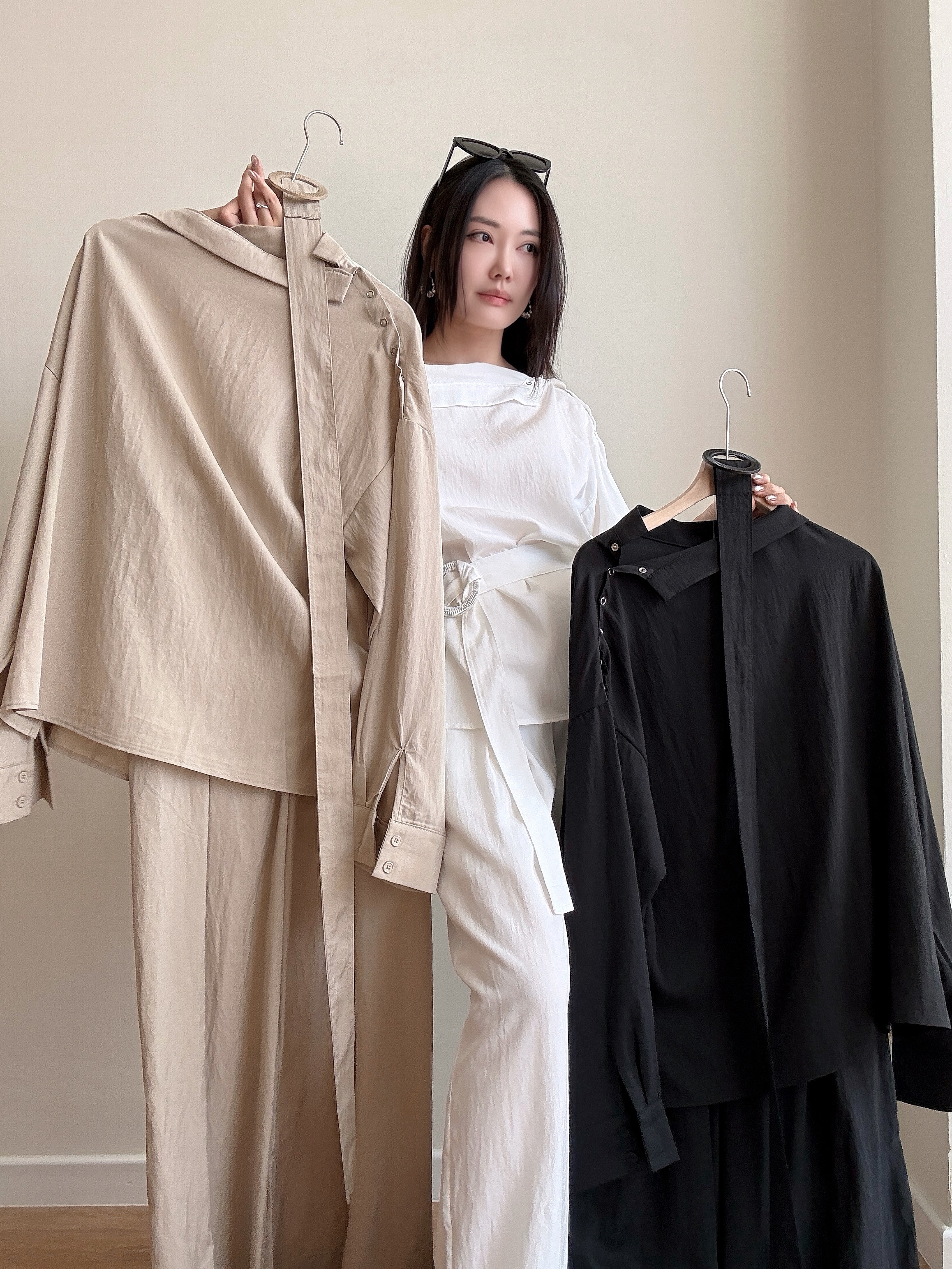 Warren One Shoulder Top & Pants Set