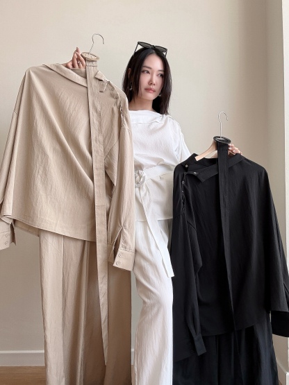 Warren One Shoulder Top & Pants Set