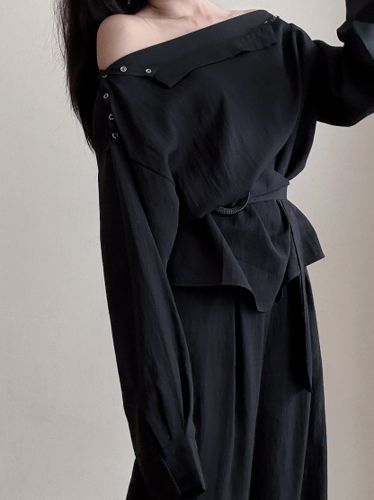 Warren One Shoulder Top & Pants Set