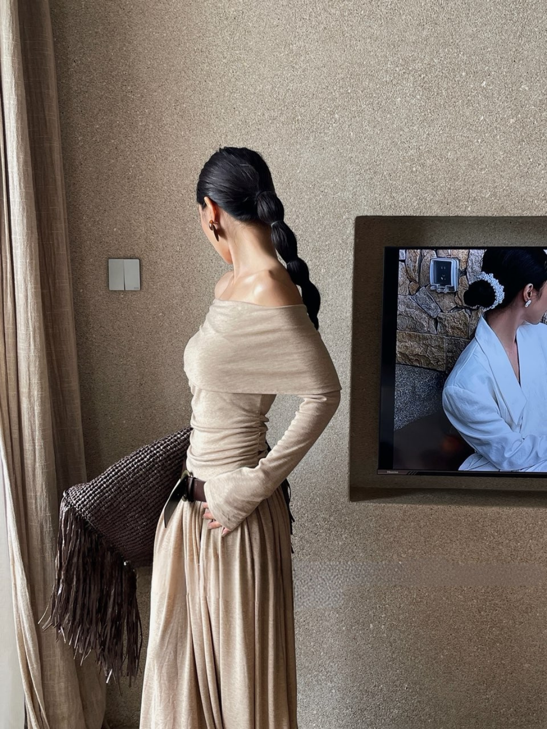 Winifred Off Shoulder Maxi Dress