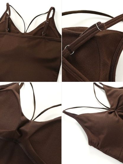 Jalen Padded Cami Top-The Black Bow-