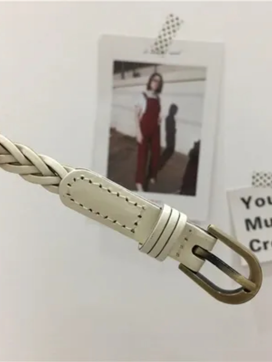 Natalie Weave Belt-The Black Bow-