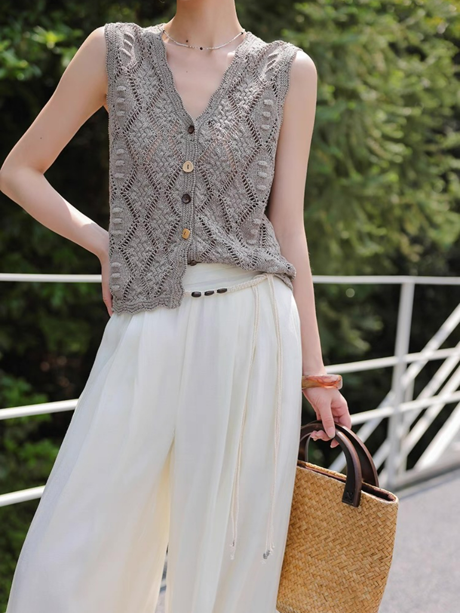 May Crochet Sleeveless Top