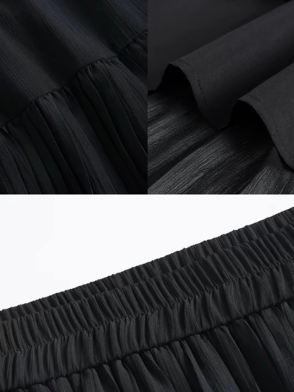 Vrinda Ethereal Off-Shoulder Top & Tiered Maxi Skirt (Sold Seperately)