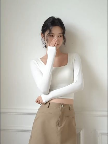 Lilian Square Neck Top