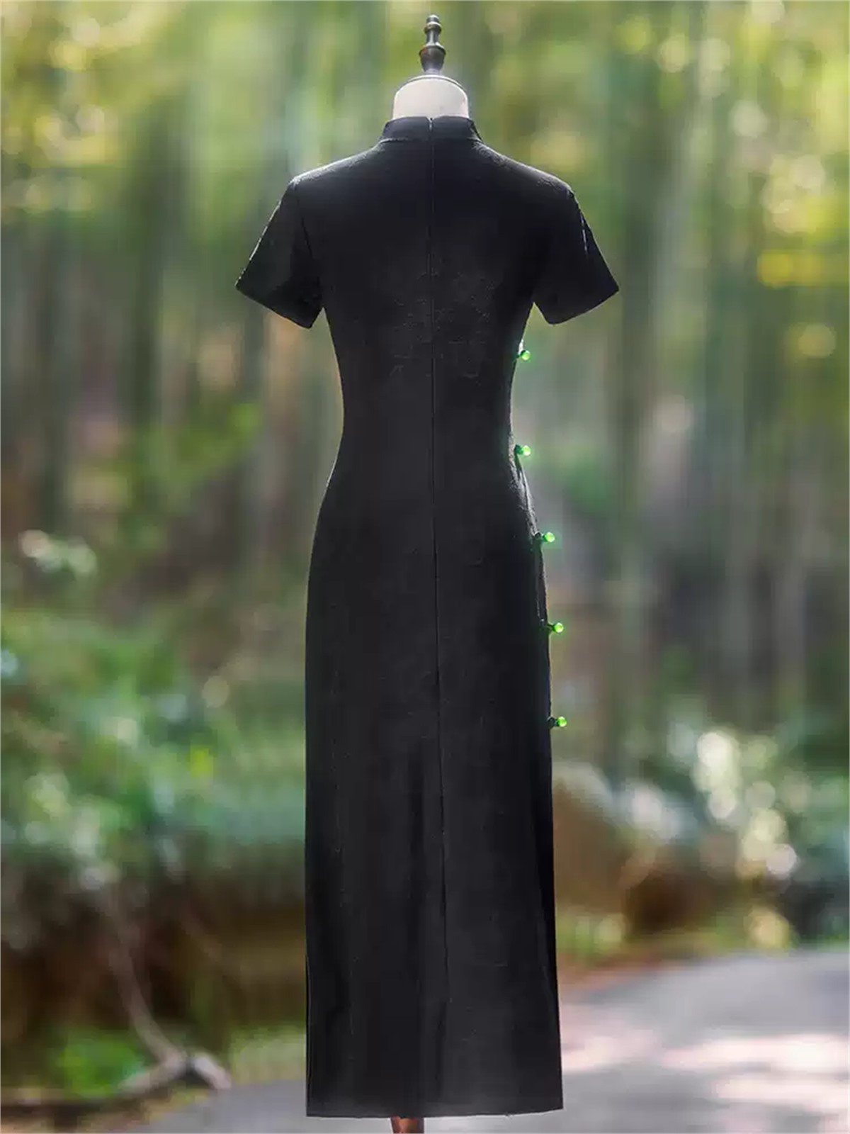 Ya Biao Floral Jacquard Cheongsam