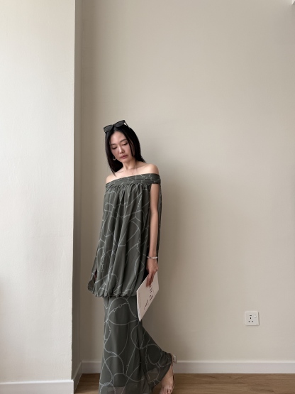 Wayan Graphic Print Skirt