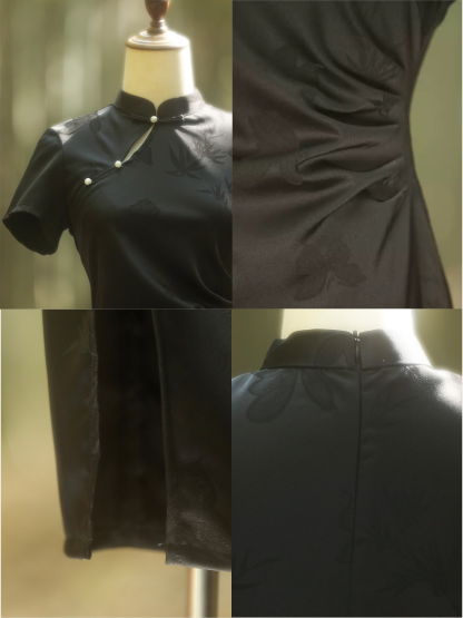 Ya Ben Jacquard Cheongsam