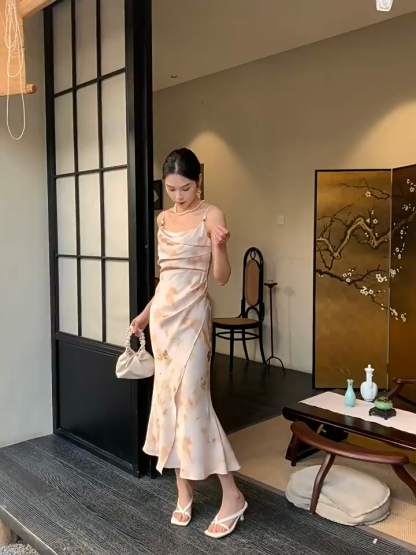 Yu Fang Waterdye Cami Dress