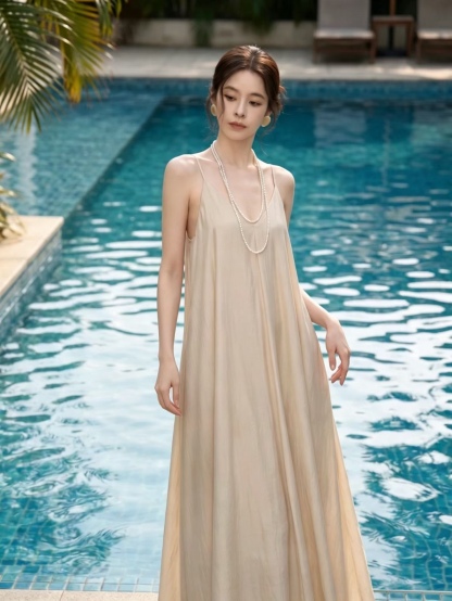 Wiolett Low Back Cami Dress